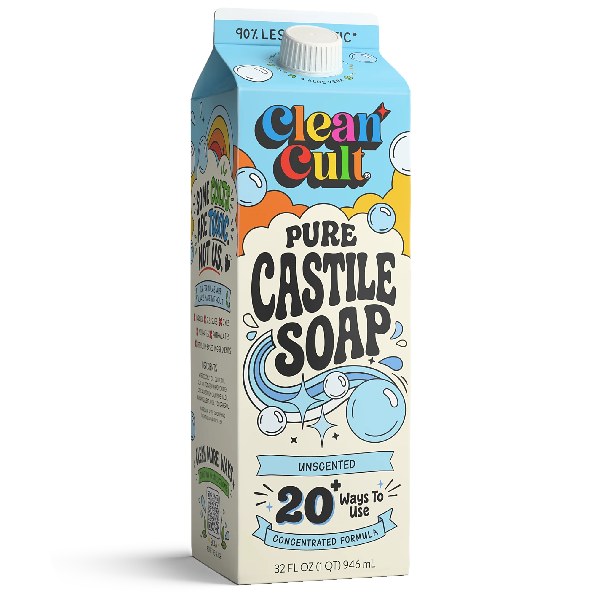 Pure Castile Soap, Unscented