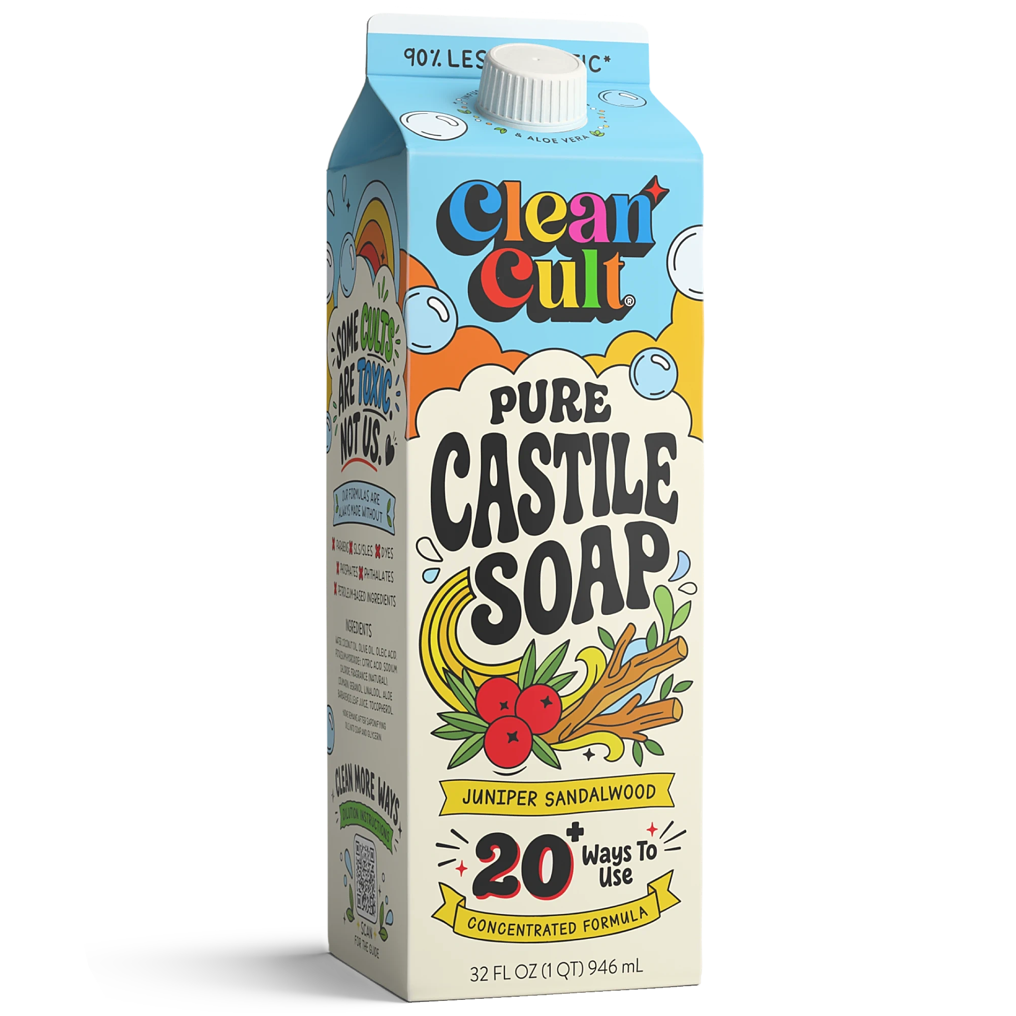 Pure Castile Soap, Juniper Sandalwood