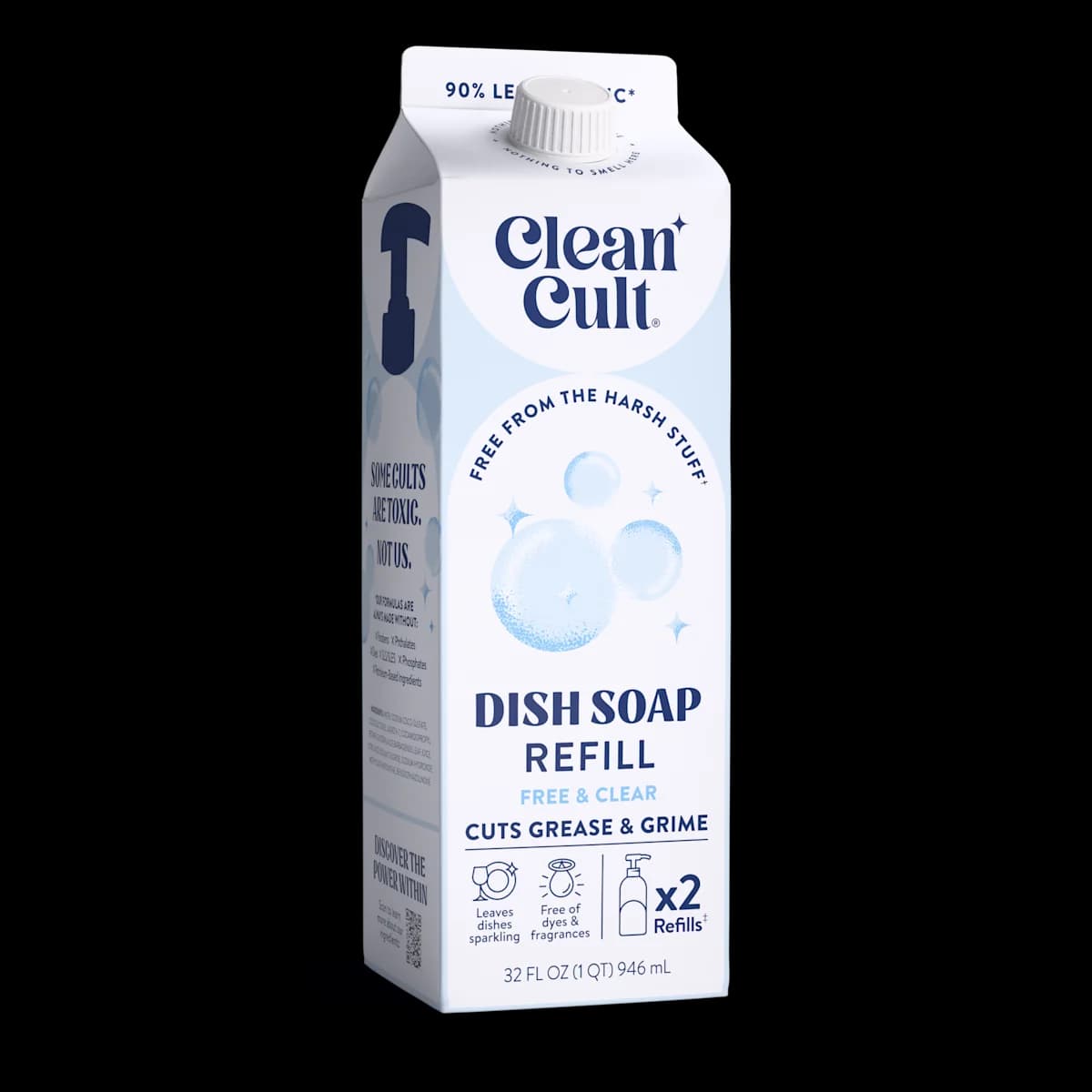 Free & Clear Liquid Dish Soap Refill carton