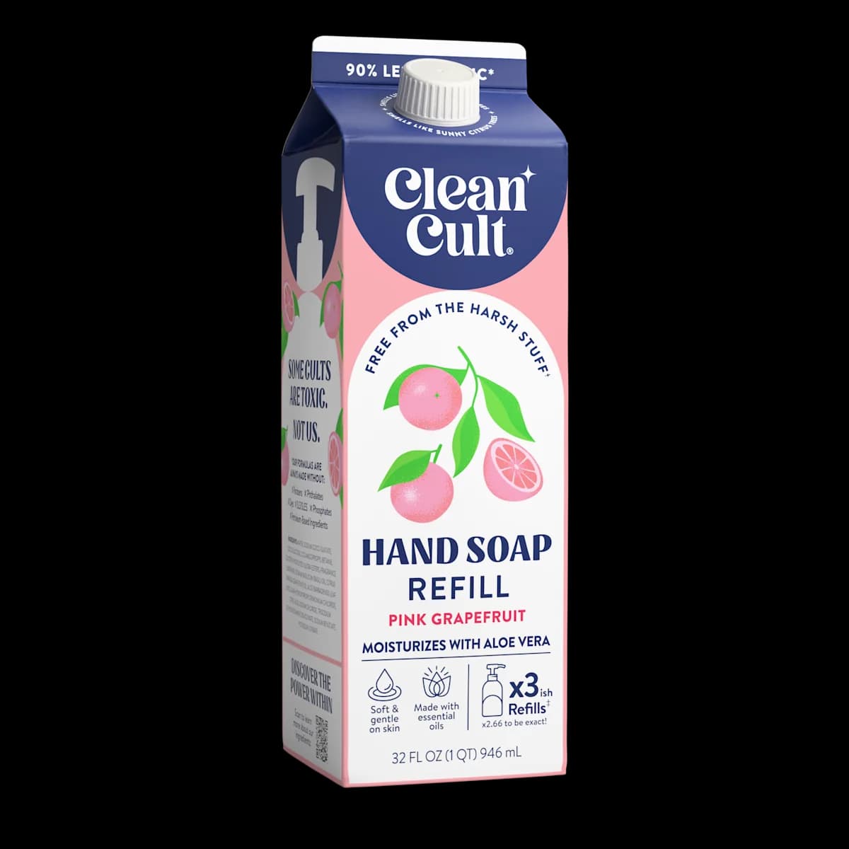 Pink Grapefruit Liquid Hand Soap Refill carton